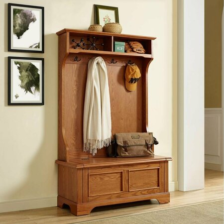 CROSLEY Campbell Hall Tree, Oak CF6005-OA